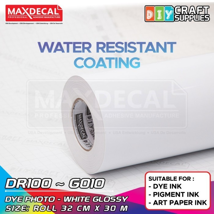 

[Baru] Stiker Photo Paper Inkjet Coating Roll A3 32Cm X 30M Dr100 Berkualitas
