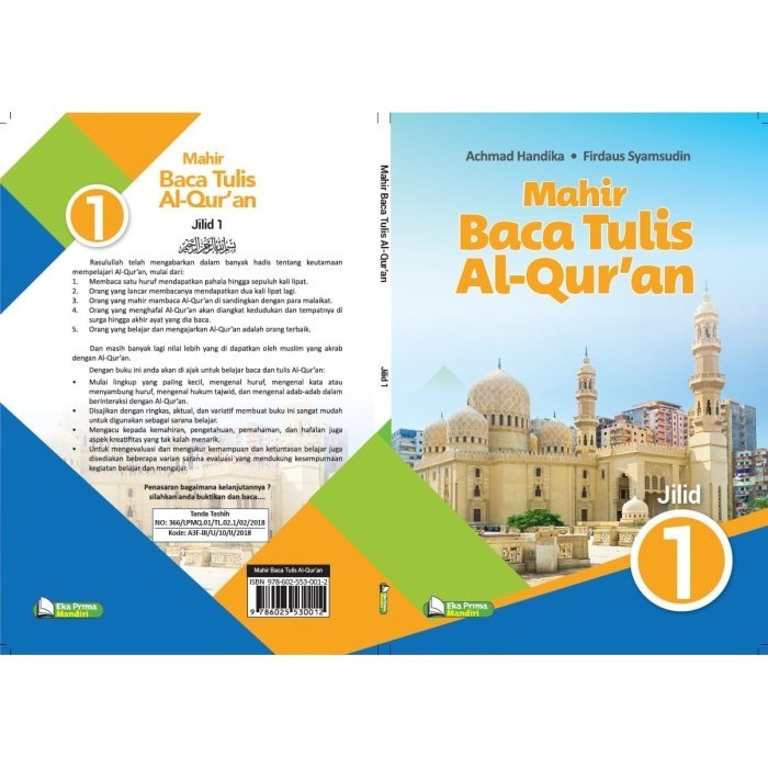 

[Baru] Mahir Baca Tulis Al-Qur'An Jilid 1-6 Terbaru