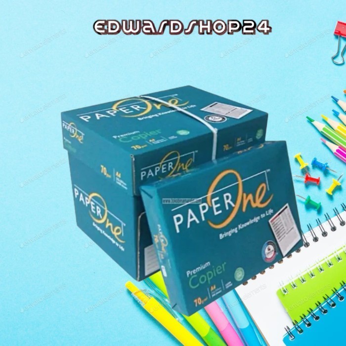 

[Baru] Kertas Hvs A4 75 Gram Paper One 1 Box Diskon