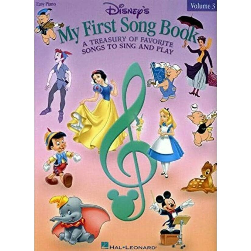 

[Baru] Buku Lagu Piano Disney'S My First Song Book Vol.3 Limited