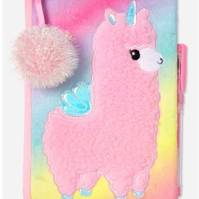 

[Baru] Buku Diari Diary Justice Original Llamacorn Unicorn Fluffy Terbaru