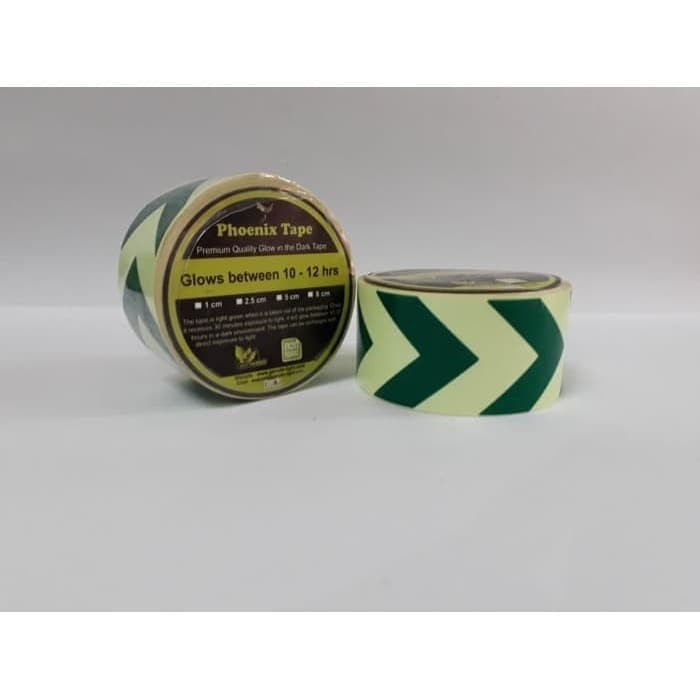 

[Baru] Glow In The Dark V Tape 5Cmx10Meter Fosfor Selotip Lakban K3 Rambu Diskon