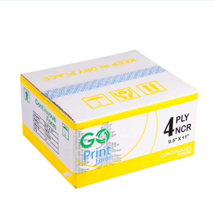 

[Baru] Continuous Form /Kertas Print /Kertas Invoice /Cf Go Print 4Ply Bagi 2 Berkualitas