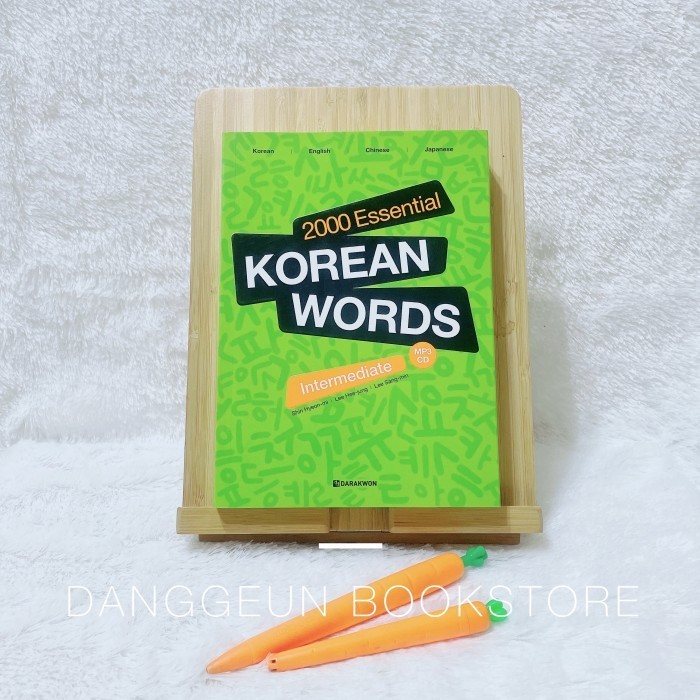 [COD] Buku Panduan Belajar Bahasa Korea Intermediate 2000 Kosa Kata Korea Limited