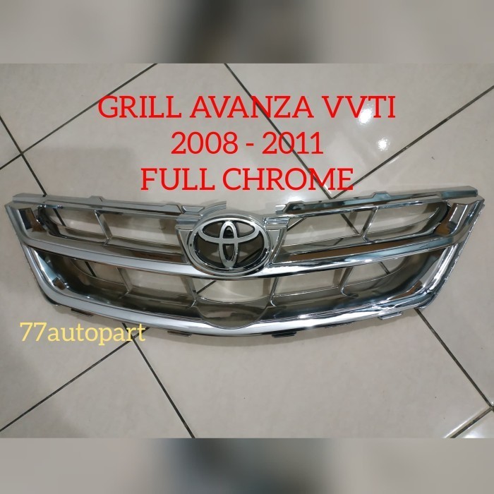 [New] Grill Avanza Vvti 2008 - 2011 Full Chrome Type G Dan E Terbatas