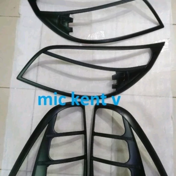 [New] Paket Garnish Depan Belakang Mobil Rush/Terios Lama Hitam Terbaru