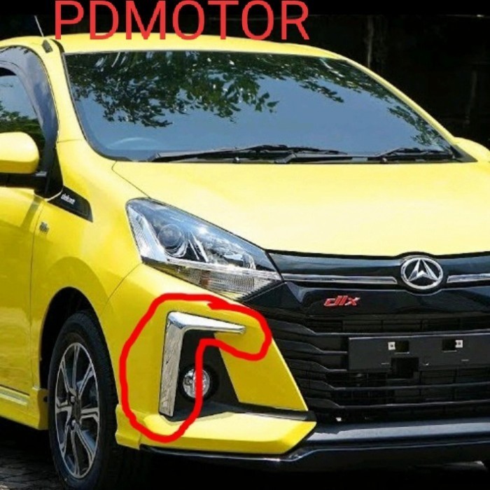 [New] List Cover Foglamp Ayla 2020 Original Diskon