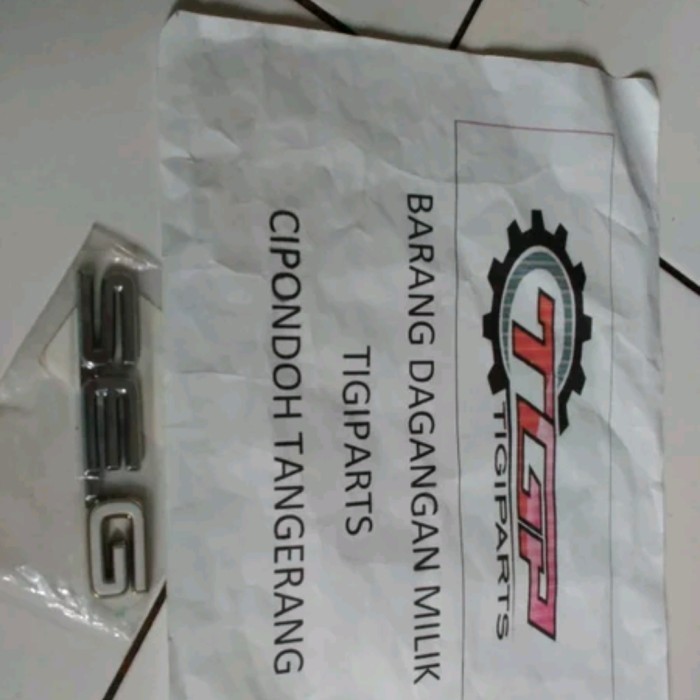 [Original] Emblem Seg Toyota Great Corolla Asli Toyota Genuine Part Terbaru