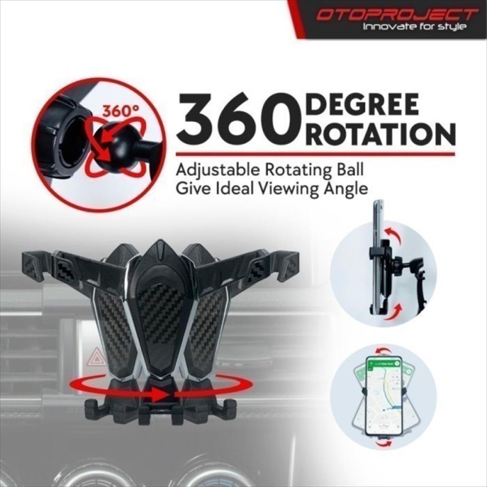 [Original] Phone Car Holder Honda All New Yaris Otoproject Tatakan Hp Mobil Berkualitas