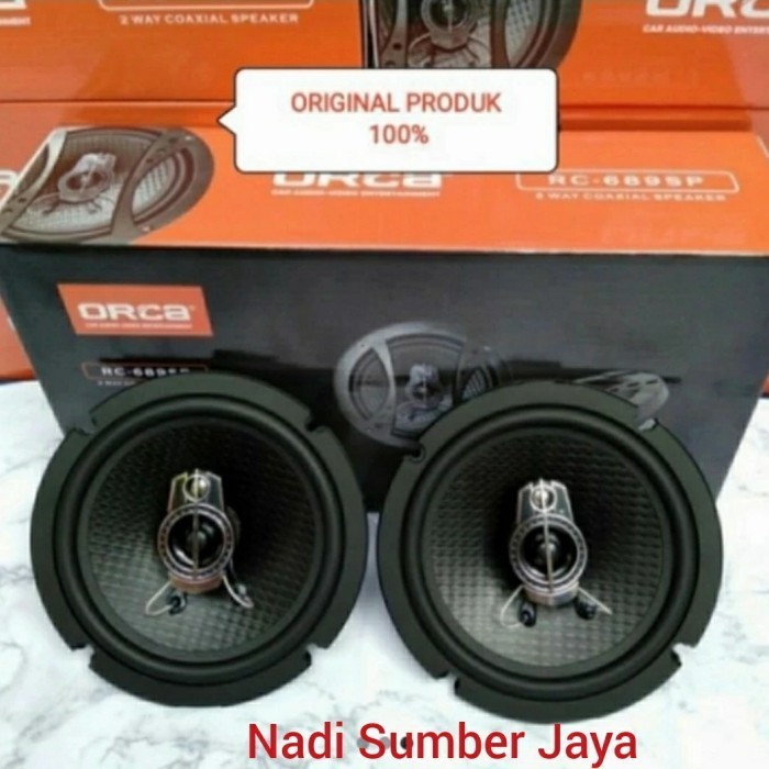 ✅Baru Speaker Mobil Speaker Orca-6 Inch Coaxia-Rc 689Rc Wuling Terbaru