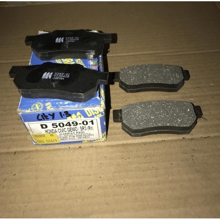 ✅Ready Brake Pad Honda Freed Blk D 5049-01 Mk -57617- Terbatas