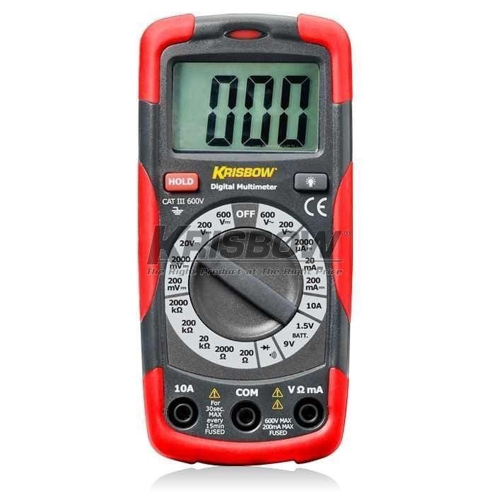 ✅Termurah Krisbow Digital Multimeter Compact 600V W/ Ncv 10206570 Diskon