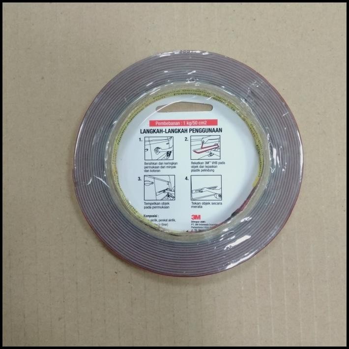 

BEST DEAL DOUBLE TAPE VHB 3M BUSA UKURAN 12MM4.5M