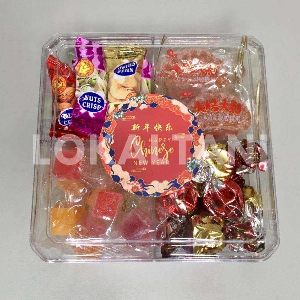 

TRE Cemilan Permen Imlek/ Manisan Toples Isi 4 Permen 450 Gr TERLARIS