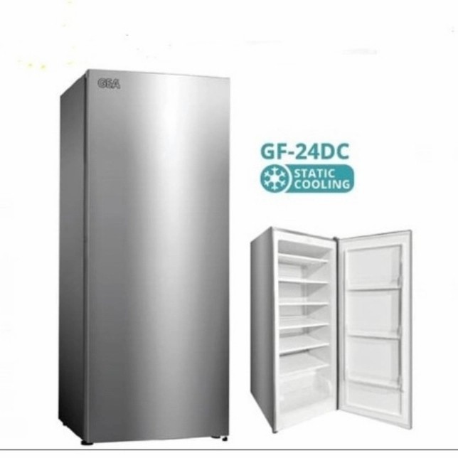 [Baru] Gea Upright Freezer Gf-24Dc Terbaru