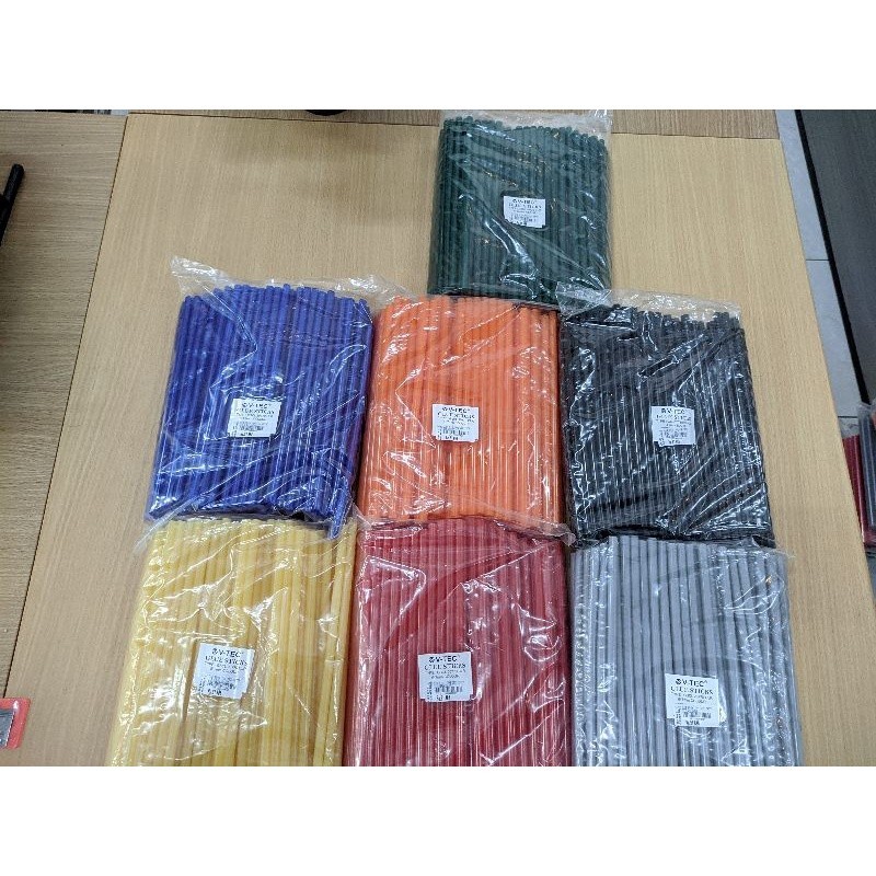 

1 kg Isi Lem Tembak Besar Kecil Warna 11mm isi 50 pcs / V-tec GSCL 1170 CLR / GSCL 20770 CLR