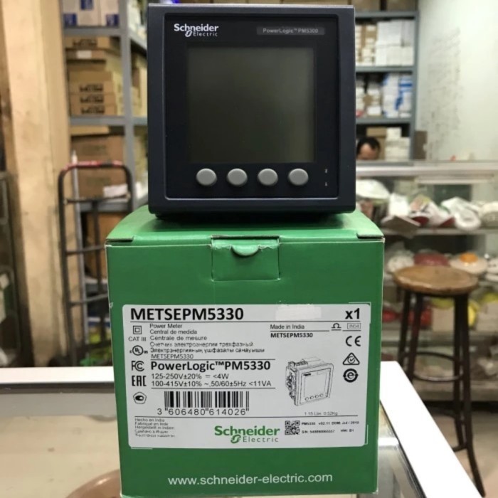 [Baru] Pm 5330 Schneider Power Meter Pm5330 Power Logic Metsepm5330 Limited