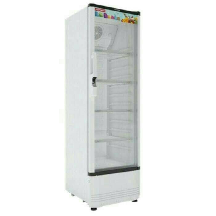[Baru] Showcase Polytron Scn 233D -250L Handle Door No Frozt Digital Berkualitas