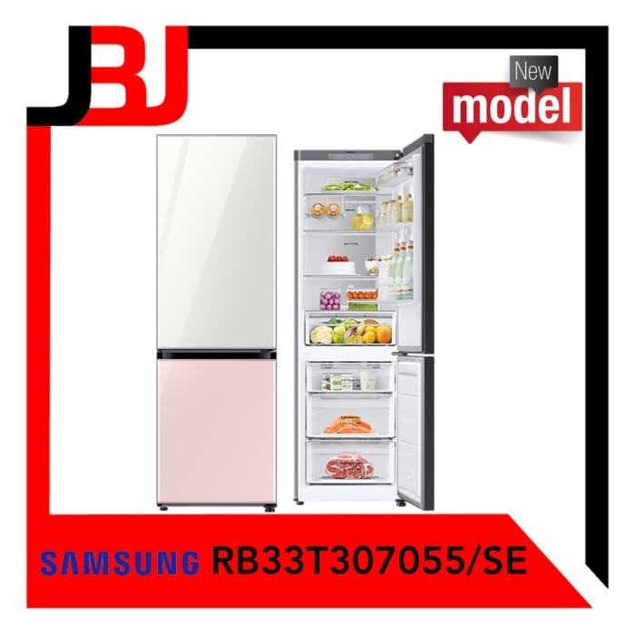 [Baru] Samsung Kulkas 2 Pintu Rb33T307055/Se Kulkas Samsung Bespoke Rb33T30 Terbaru