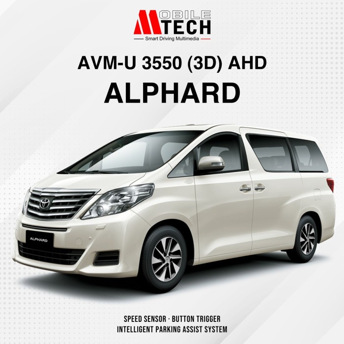 [Baru] Camera Avm 360 Toyota Alphard Terbaru