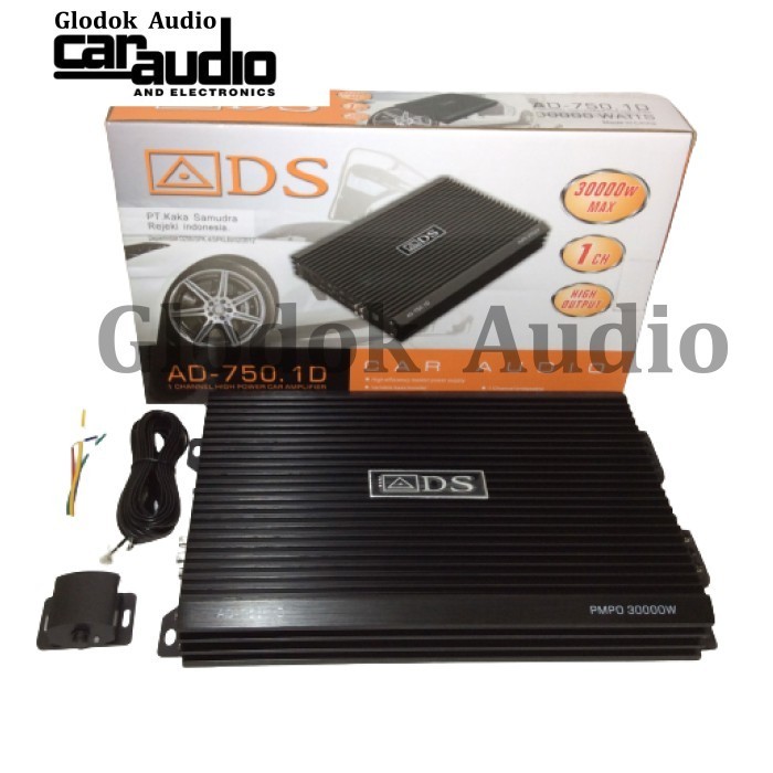 [Baru] Ads Ad 750.1 D Power 1 Chenel High Car Amplifier Terbatas