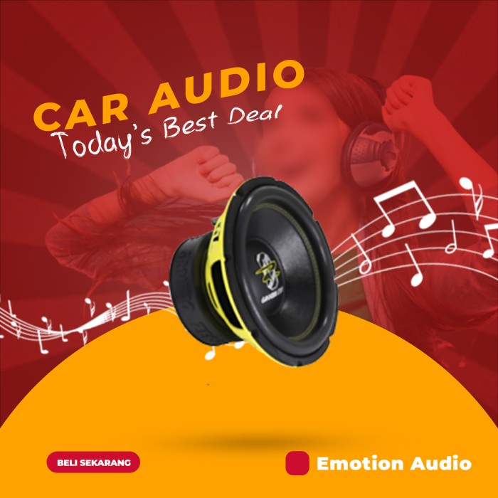 [Baru] Subwoofer Ground Zero Radioactive Series Gzrw 12X Spl Terbaru