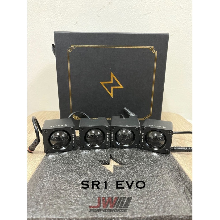 [New] Led Projector Laser Mini Saber Sr1 Evo Mini Projie Lampu Led Mobil Terbaru