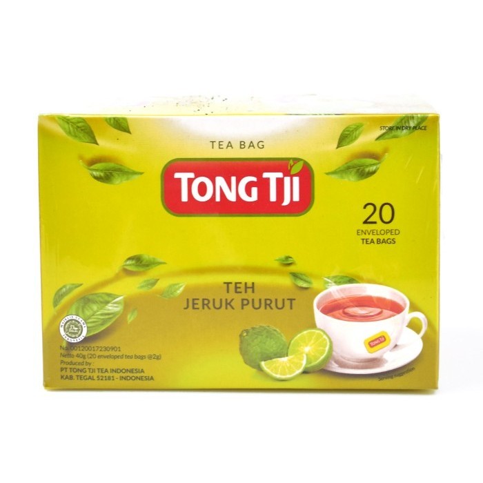 

Teh Celup Jeruk Purut Tong Tji Isi 20 Amplop Enveloped Tea Bags