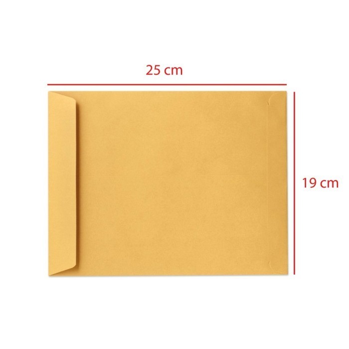 

Amplop 1/2 Setengah Folio Isi 100 Pcs