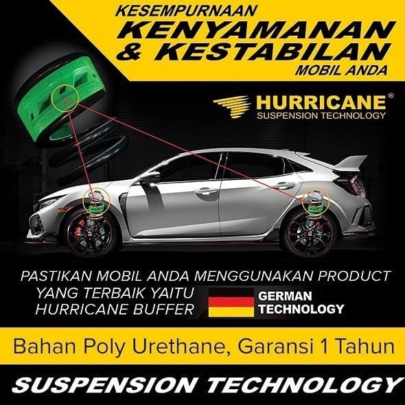 [Original] -Best Seller- Hurricane Spring Buffer Ori Garansi Not Xcs Super Fast Terbaru