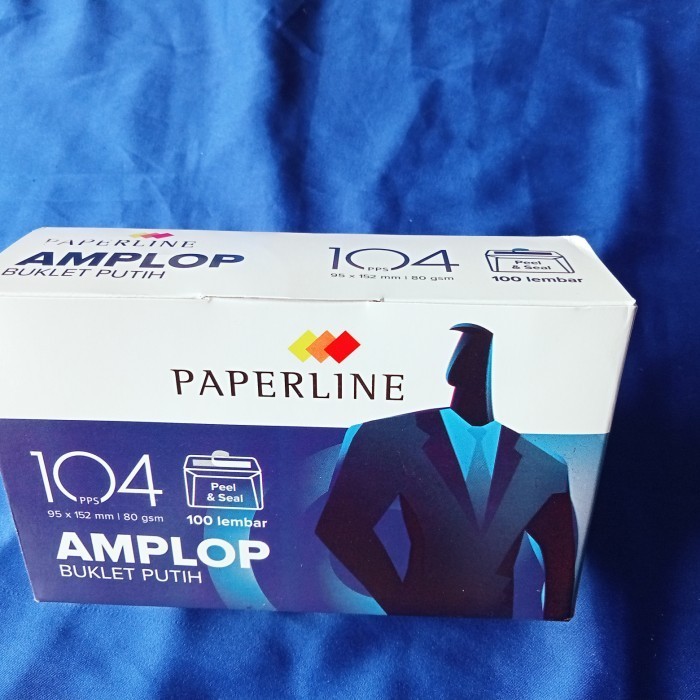 

Amplop Putih Polos 104 Pps Papperline 80 Gr 1 Dus Isi 100 Lbr