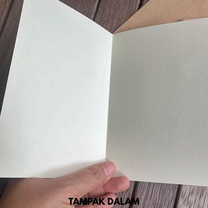

1 Pack Kartu Ucapan Polos & Amplop Blank Greeting D Whisper