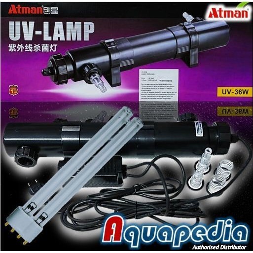 ✅New Atman Uv-36W Uv Clarifier Lamp Terbatas