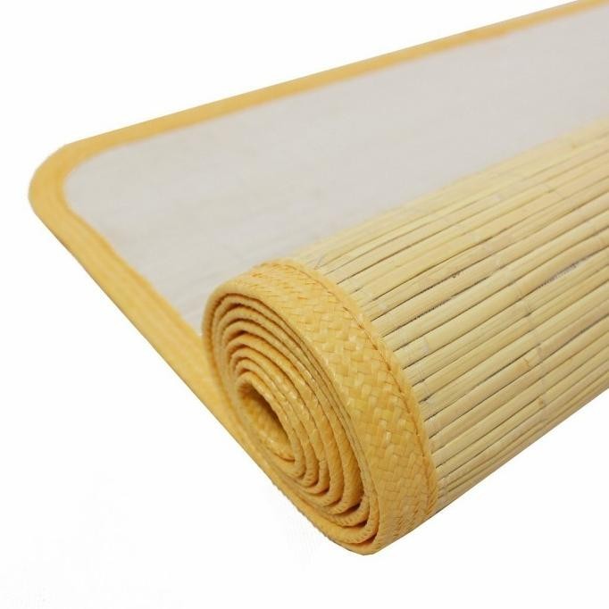 70 x 190 Tikar Rotan Saburina, Lampit Saburina, Tikar Bambu Alas Duduk