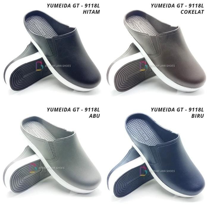 BISA COD - SEPATU SANDAL KARET PRIA - SANDAL SELOP KARET PRIA YUMEIDA GT - 9118 L