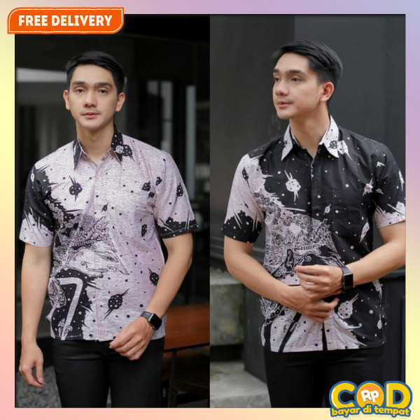 Kemeka Santai Cowok Shirt 2024 Kemeha Heem Lengan Pendek Branded Bj Laki2 Murah Hemm Kancing Viral 2