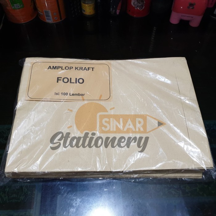

Amplop Folio Polos 1Pak Isi 100Pc