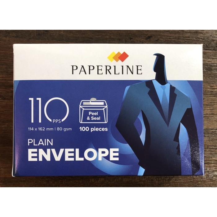 

Amplop Paperline 110 Polos Peel & Seal