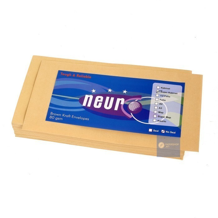 

Amplop Ukuran Super Neuro 14 X27 Cm