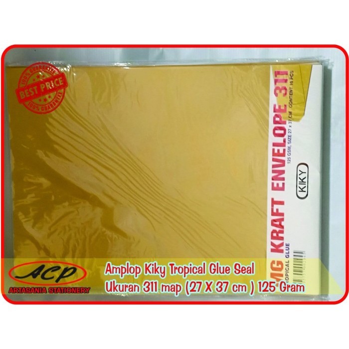 

Amplop Kiky Type 311 Ukuran 27X37Cm Dengan Tropical Glue 125