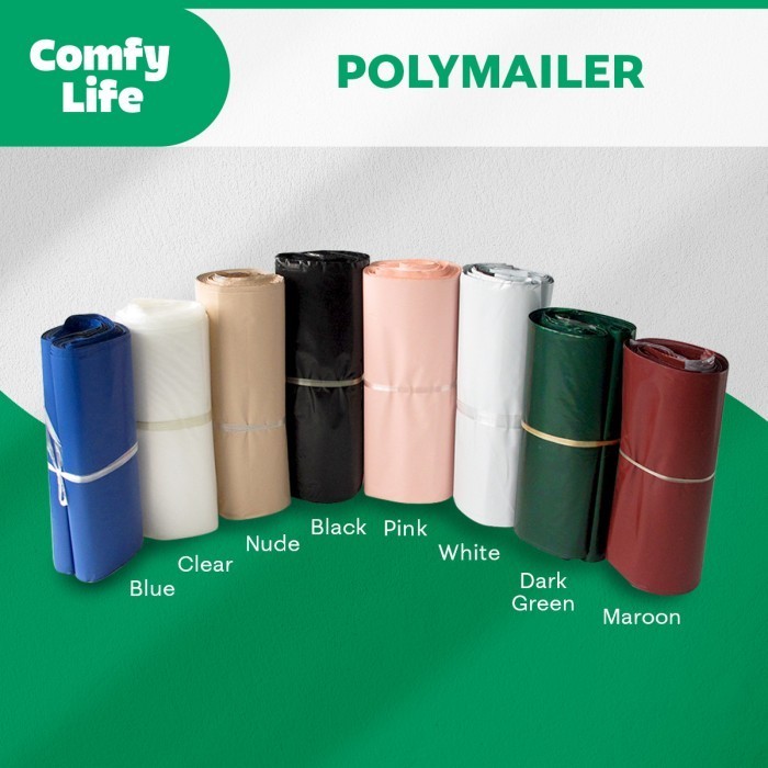 

45 X 60Cm Polymailer Polybag Kantong Amplop Plastik Packing Isi 100