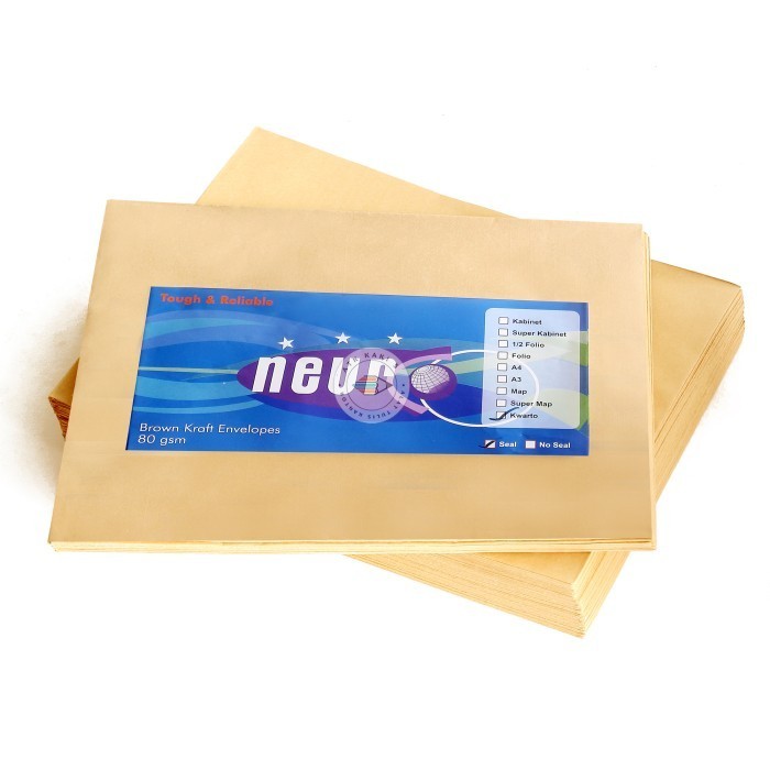 

Hot!!Amplop Ukuran Kwarto Neuro 21 X 27 Cmseal