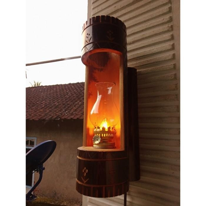 LAMPU HIAS TEMPEL BAMBU