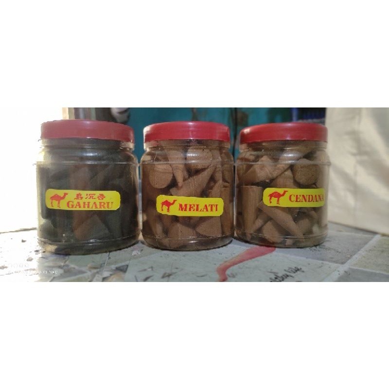 Dupa Kerucut Wangi Cendana,Melati,Gaharu ISI 50pcs