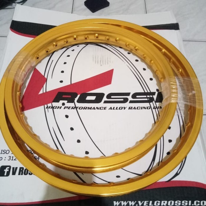 PAKETAN VELG JARI-JARI V ROSSI RING 16 19 HOLE 36 KLX 150