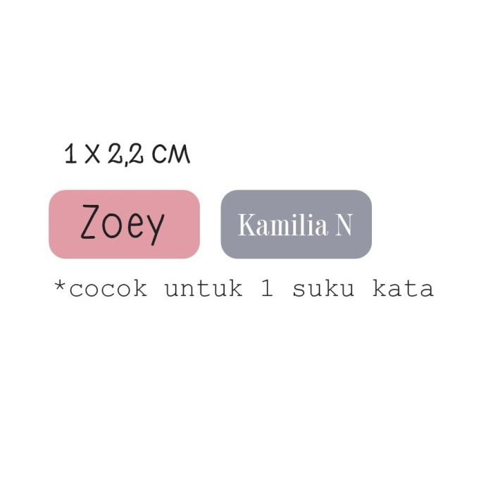 

Label Stiker Nama Anak Sticker Waterproof Bisa Tempel Di Botol Minum