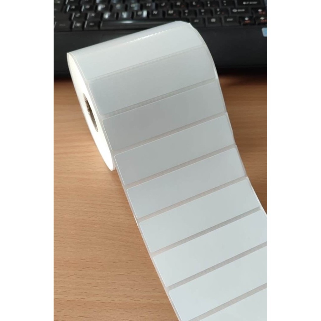 

Label 90X23 Mm Semicoated Isi 2000Pcs Barcode Stiker Etiket 90 X 23