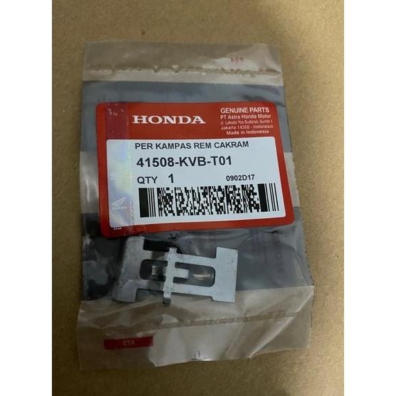 Plat Penahan Dispad Per Kampas Rem Cakram Depan Vario Beat Scoopy