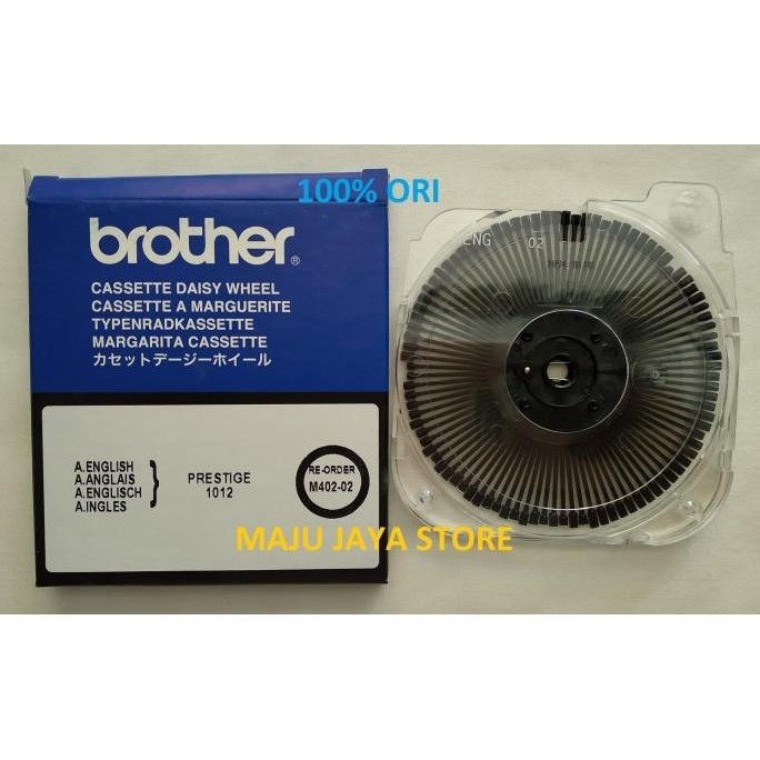 

HARGA DISC - Daisy Wheel desiwel BROTHER Prestige 10/12 Original Mesin Ketik Tik