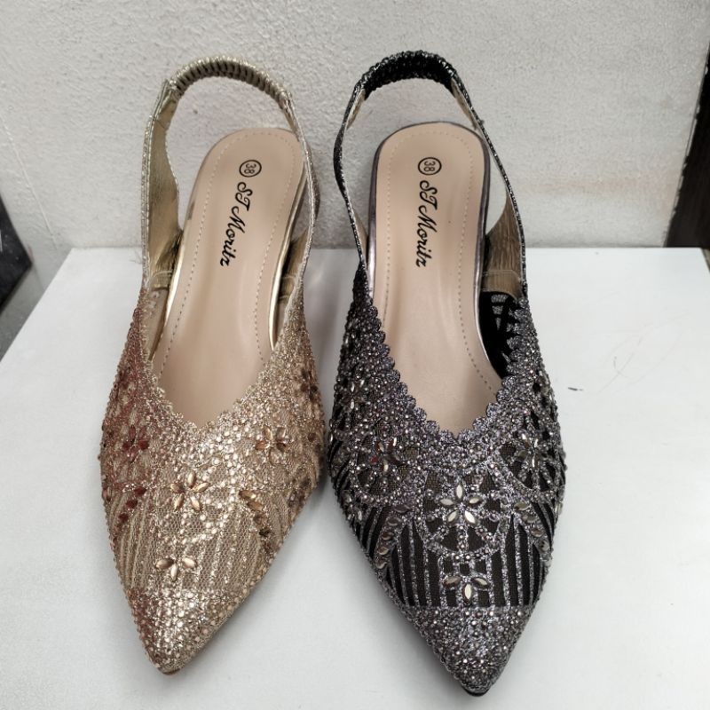 St.moritz sepatu sandal pesta wanita terbaru